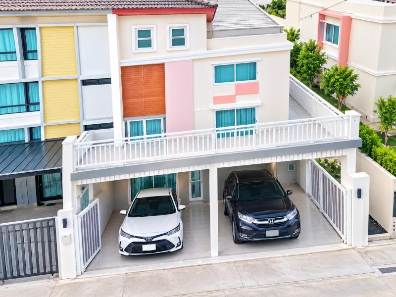 260611sknntikl ให้เช่า บ้าน 4นอน 450ตร.ม.3น้ำ ใกล้เซ็นทรัลอีสต์วิลล์ 400ม. นาคนิวาส 14–22 ให้เช่าทาวน์โฮม 4 ชั้น 2 คูหา 1