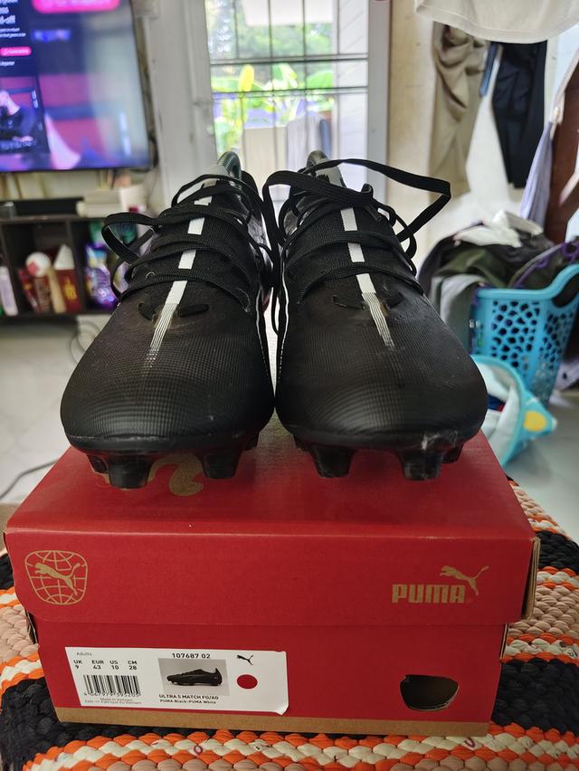 รองเท้าฟุตบอลปูม่า Puma Ultra 5 Match FC/AG สีดำ มือสอง ปี 2026