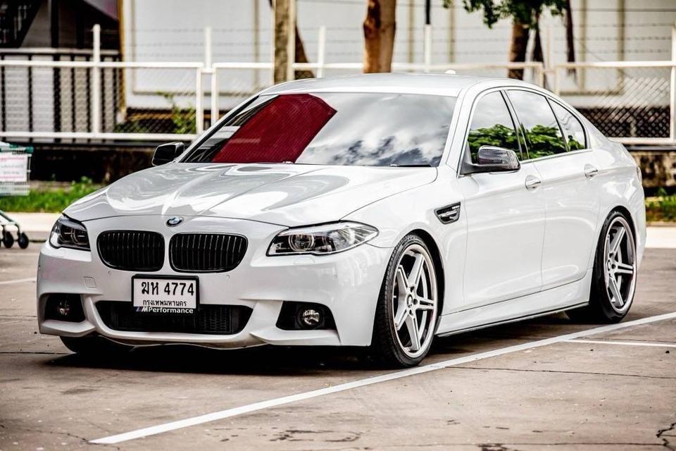 BMW 525d F10 Sport ดีเซล สีขาว ปี 2011 ชุดแต่ง M ทั้งคัน 4