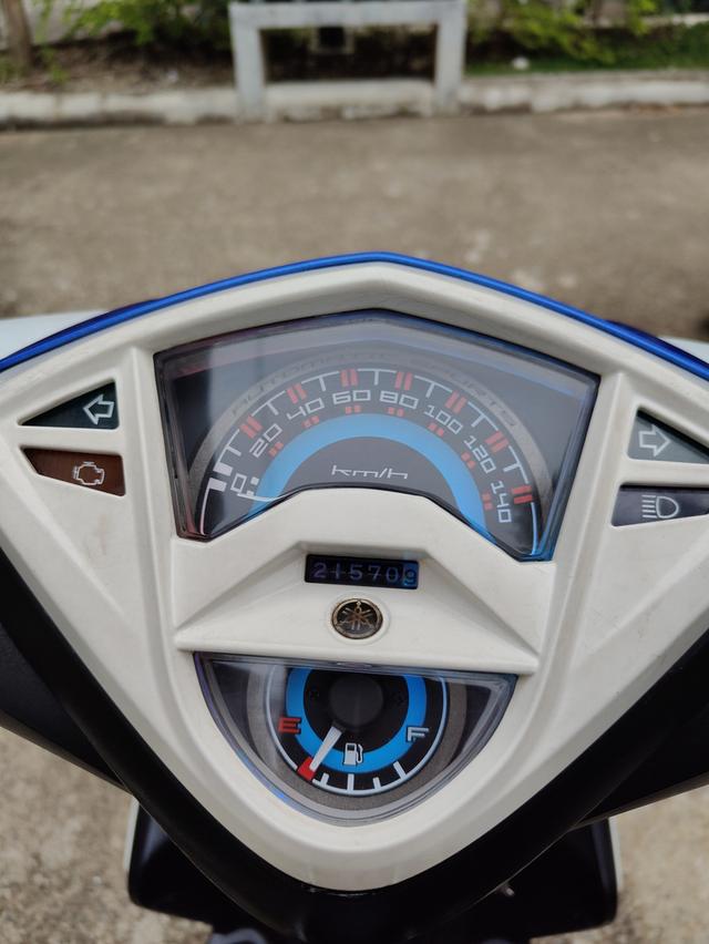 Yamaha Mio125mx 2012 สีขาวน้ำเงิน  12