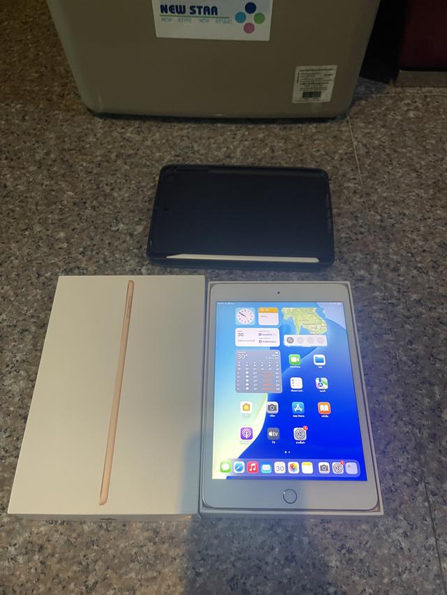 ขายiPadMini5สีRose Gold256กิ๊กสูนTrueยกกล่องอีมี่ตรงสวยๆใช้งานดีทุกๆฟังชั่นถูกๆ