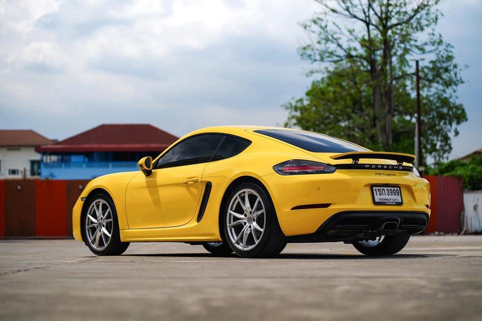Porsche 718 Cayman ปี 2018 สี Racing Yellow รูปที่ 3