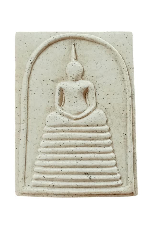 พระสมเด็จหลังปิดตา หลวงพ่อชำนาญ วัดชินวราราม จ.ปทุมธานี ปี61