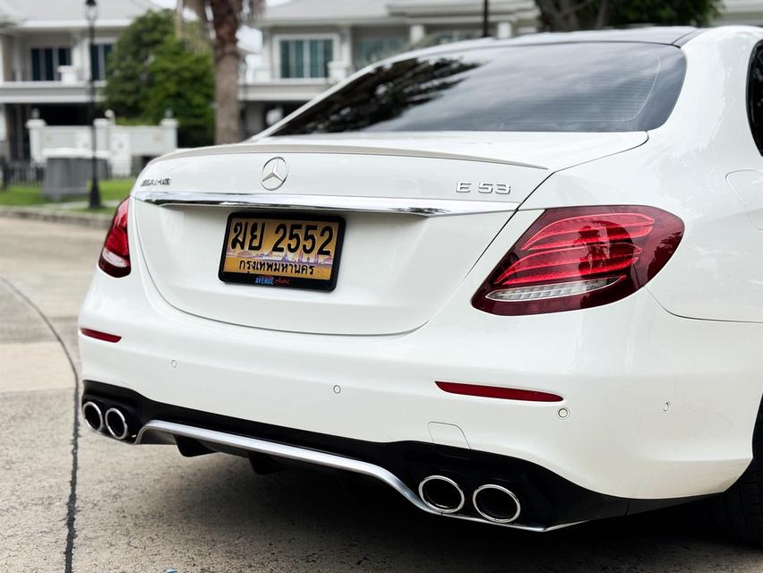 Mercedes-Benz E53 AMG 4Matic Plus 2021 สีขาว เสียงท่อเร้าใจ วิ่งน้อย เจ้าของเดียว รูปที่ 8