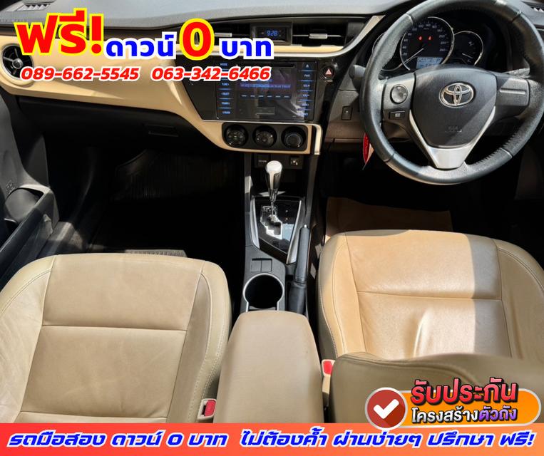 🟠ปี2018 Toyota Corolla Altis 1.6 G ติดแก็ส CNG  3