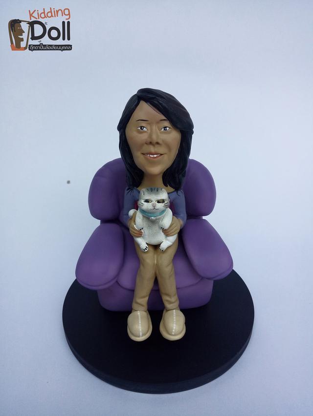 ตุ๊กตาปั้นตามสั่งตุ๊กตาเกษียณอายุงาน,ของที่ระลึกเกษียณงาน,ของขวัญสั่งทำ ของขวัญแฮนด์เมด รูปที่ 13