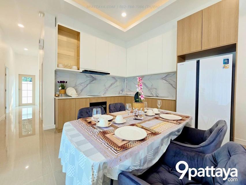 ✨ บ้านเดี่ยวชั้นเดียวพร้อมสระว่ายน้ำส่วนตัว | พัทยา ใกล้มอเตอร์เวย์ ✨บ้านสวยพร้อมอยู่ ฟังก์ชันลงตัว บรรยากาศเป็นส่วนตัว มาพร้อมสระว่ายน้ำระบบเกลือ 6