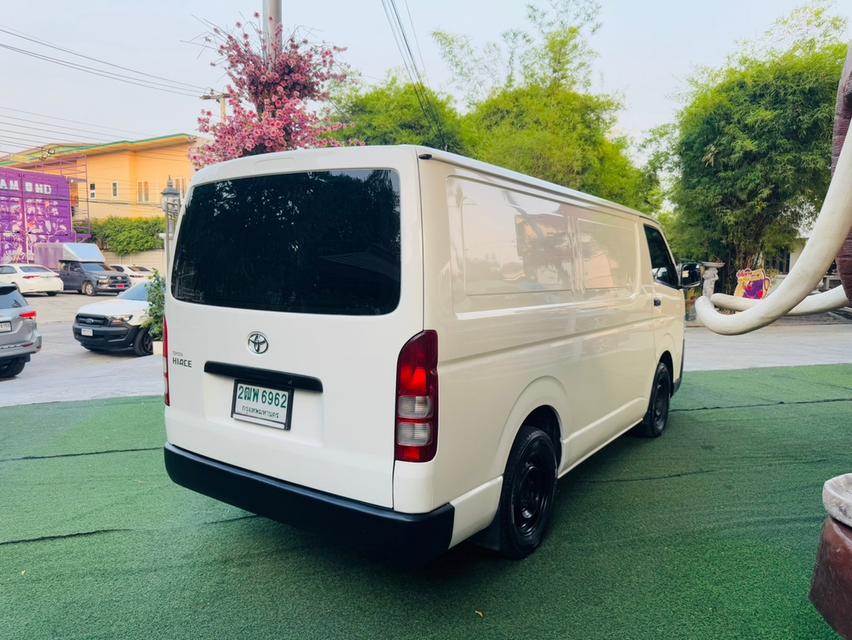 TOYOTA HIACE 3.0 D4D ตู้เตี้ยทึบ ปี 2019✔️มีใบรับรองการตรวจสภาพ 5