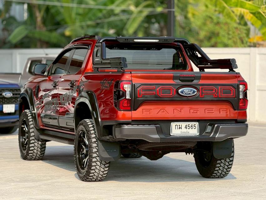 ปี 2023 FORD RANGER, 2.0 SPORT 4WDโฉม HI-RIDER DOUBLE CAB เกียร์ออโต้ สีส้ม รูปที่ 6