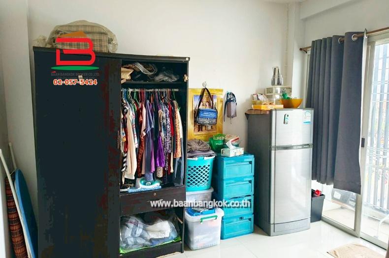 ทาวน์โฮม หมู่บ้าน มโนรมย์ 5 เนื้อที่ 30.6 ตรว. ถนนหทัยราษฎร์ แขวงสามวาตะวันตก เขตคลองสามวา กรุงเทพมหานคร 5