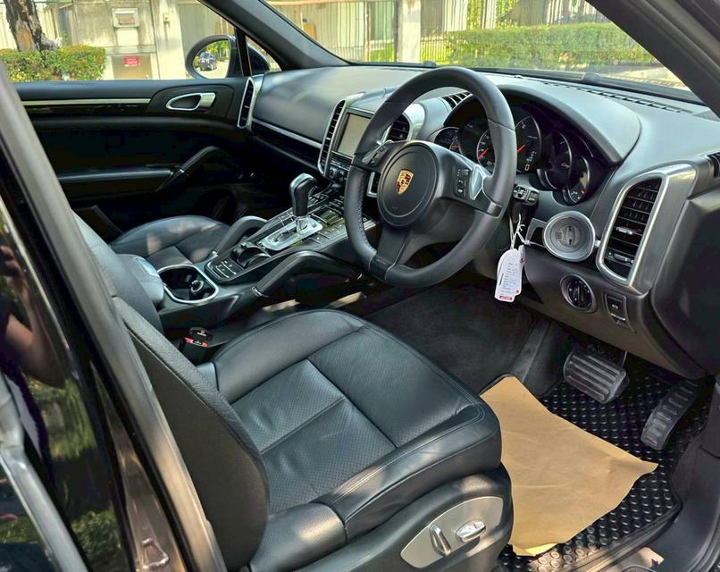 Porsche Cayenne Diesel 2012 สีดำ อัพเกรดโฉมใหม่ 3 แสน ไม่ถุงลมใช้งานสบายใจ รูปที่ 12