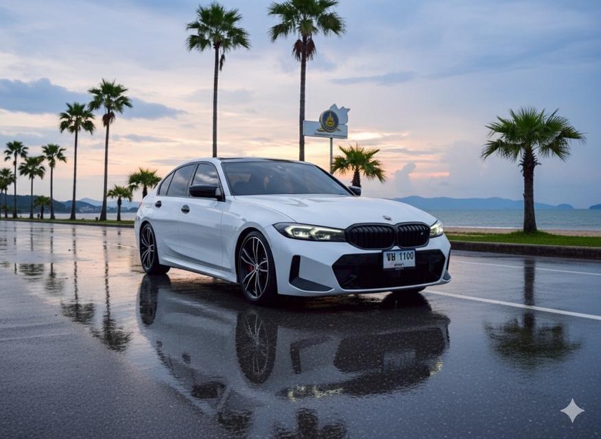 รหัสรถ KPV1100 🚘 BMW 330e M Sport LCI ปี 2023 (LCI Facelift)