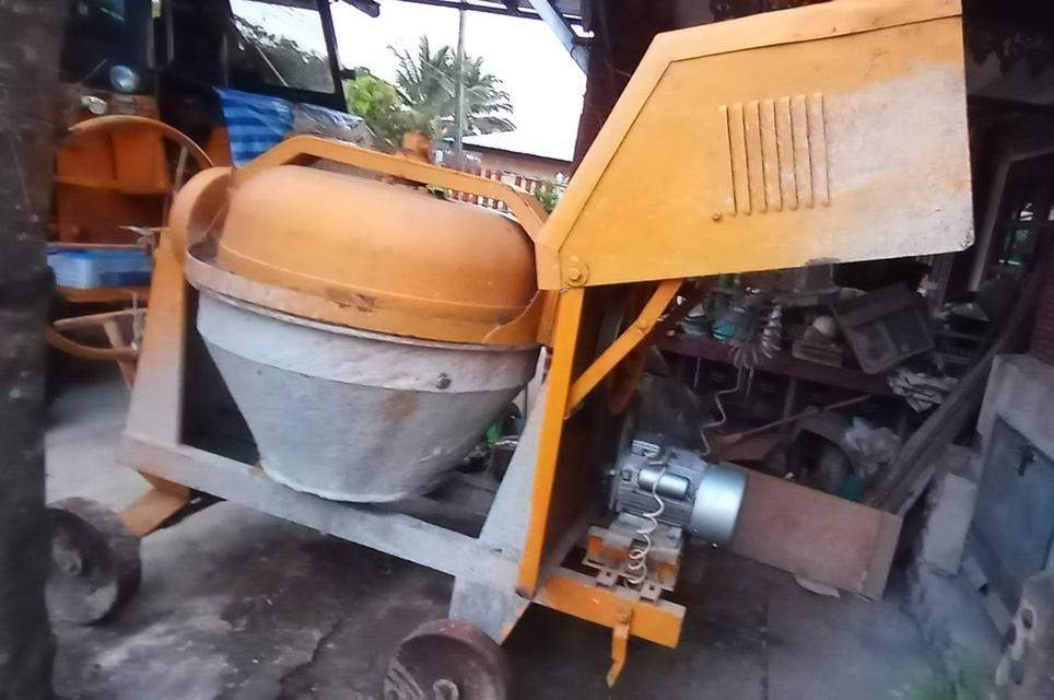 เครื่องผสมปูน + มอเตอร์ มือสอง สภาพดีพร้อมใช้งาน 12,000 บ. รูปย่อยที่ 3