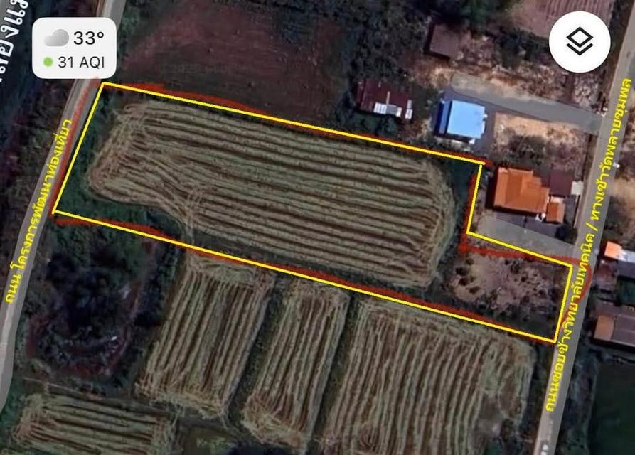 ขายที่ดินทำเลทองจังหวัดสุโขทัย 2ไร่ครึ่ง ติดรั้วเทคนิค ใกล้โรงพยาบาลสุโขทัย 8
