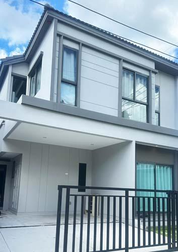 H-111 : บ้าน 36.1 ตร.วา วี คอมพาวด์ รังสิต-วิภาวดี ถ.รังสิต-นครนายก คลองสาม 3