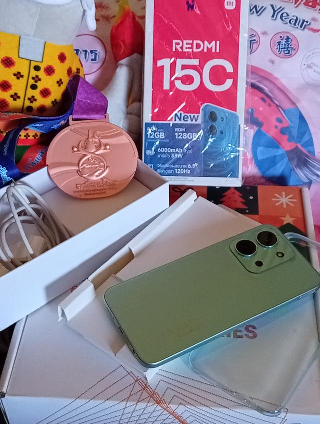 redmi 15c แรม 6/128 เข้าใหม่❗  จอ 6.9" รีเฟรชเลจ 120Hz Cpu Helio G81 แบต 6000 android 15  ครบกล่อง❗ประกันศูนย์ รูปที่ 11