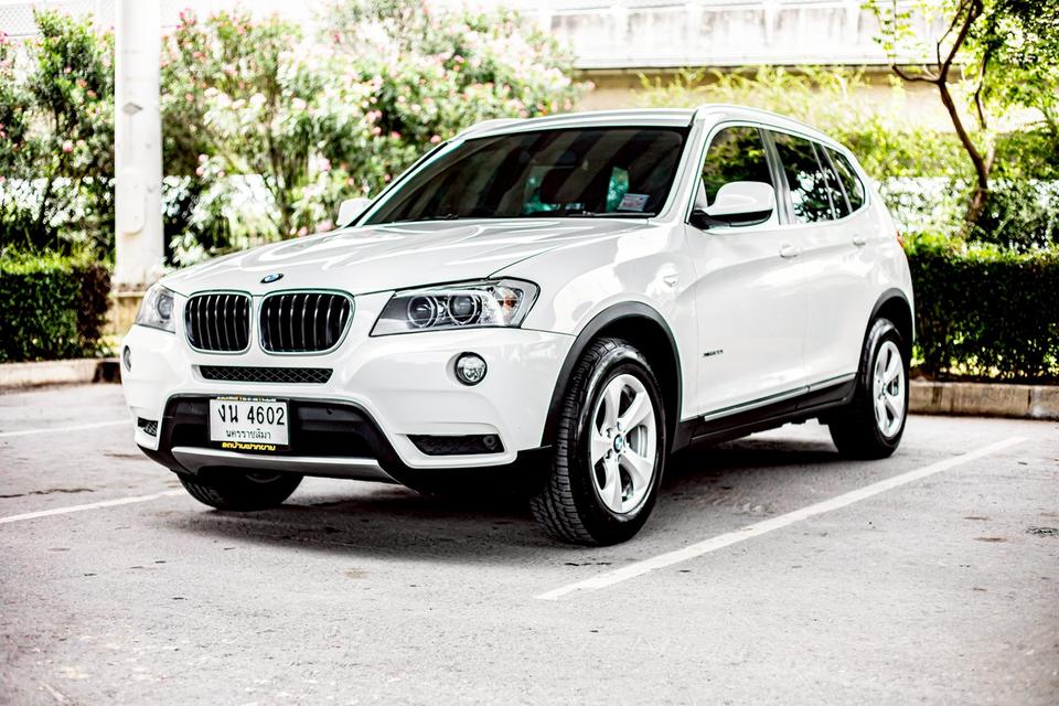 Bmw X3 XDrive20i สีขาว ปี 2013 