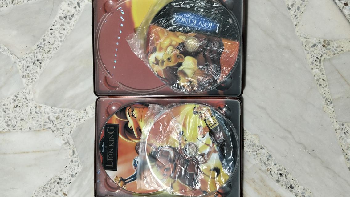 แผ่นซีดี Lion King (หาแผ่นที่4ไม่เจอ)