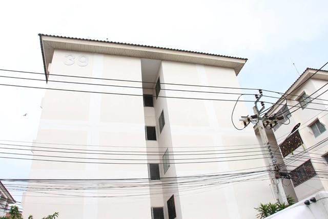 ให้เช่า คอนโดบ้านเอื้ออาทร สุวรรณภูมิ 1 ชั้น5 วัดศรีวารีน้อย 33 ตรม.รีโนเวทใหม่ ไม่เคยเข้าอยู่ ปูกระเบื้องใหม่ ทาสีใหม่ 8