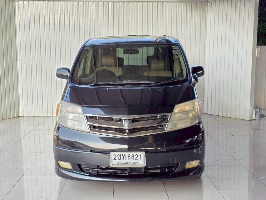 TOYOTA ALPHARD 2.4 HYBRID ปี 2007 สีดำ เกียร์ A/T โฉม ปี02-15 รูปที่ 2
