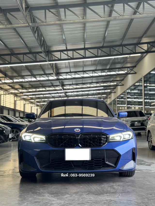 Y2023 BMW 320d M Sport LCI1 (รถรับเข้าใหม่ รถออกศูนย์ มือเดียว ประวัติดี) รูปที่ 2