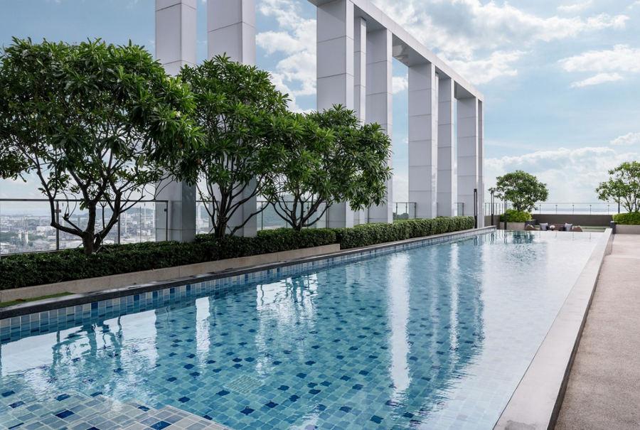 Condo Notting Hill แหลมฉบัง ตรงข้ามมหาลัยเกษตร แบบ 1 ห้องนอน 1 ห้องครัว ชั้น20 ตกแต่งครบ 6