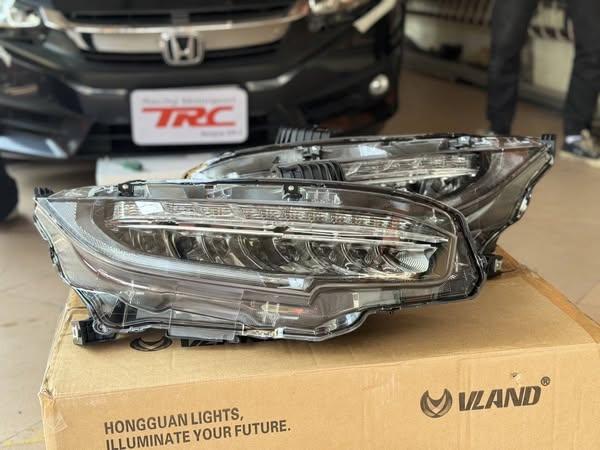 CIVIC 2016-2021 FC 4D, FK 5D ไฟหน้า RS #01 STYLE FULL LED รูปที่ 7