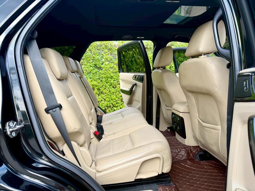 FORD EVEREST 3.2 #TITANIUM PLUS TOP 4WD SUNROOF NAVI ปี 2017จด18 ซื้อสดประกัน ป1 หมดเดือน 5/69 รถเข้าศูนย์ทุกระยะ 9