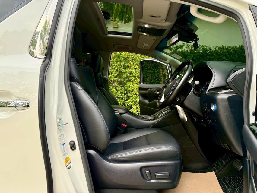 รหัสรถ AP345 TOYOTA Alphard 2.5 Hybrid SRC Package AT สีขาว ปี 2020 เลข 10