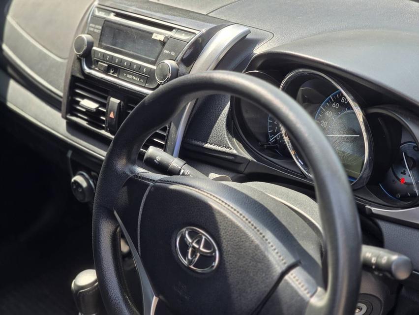 Toyota Vios 1.5E ปี 2014 เกียร์ออโต้ รถบ้าน ไมล์แท้ 23378 กม ชลบุรี ราคา 280000 บาท รูปที่ 5