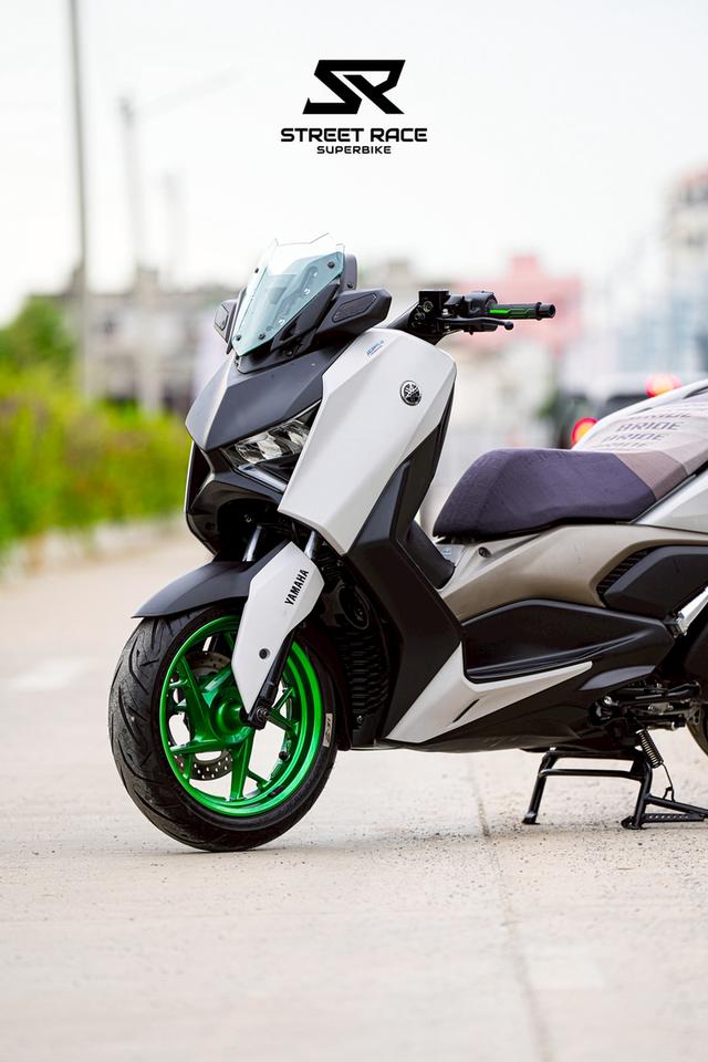 2024 Yamaha New XMAX 2024 แต่งซิ่ง หล่อจัดเต็ม 🔥 ฟรีดาวน์ | 💯 ไมล์น้อยเพียง 1,xxx km. 10
