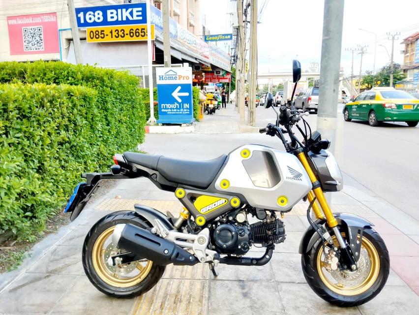 Honda Grom ABS G-sensor ตัวท็อป ปี2022 สภาพเกรดA 2596 km เอกสารพร้อมโอน 2