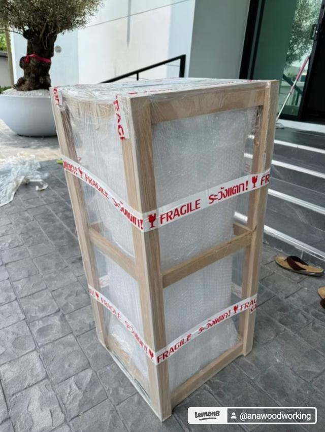 ท่นวางแจกันสไตล์วิลเทจขนาด35×35×60cm รูปย่อยที่ 4