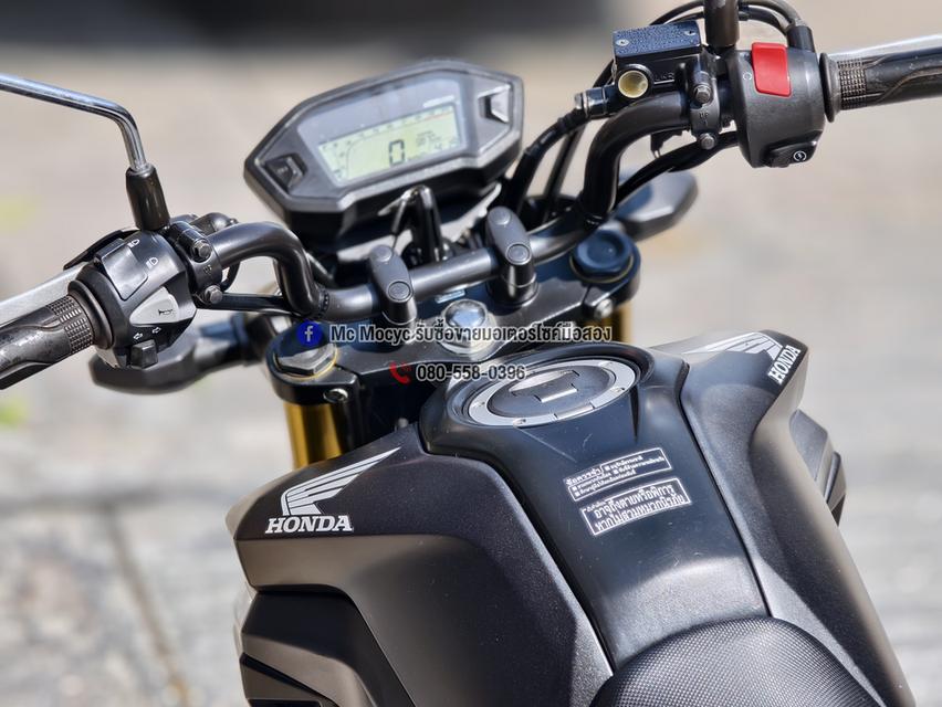 Msx sf 2017 วิ่ง9000โล รถบ้านแท้ไม่ใช่รถประมูล เครื่องท่อเดิมชุดสีสวย มีเล่มชุดโอนครบ  No1332 รูปที่ 6