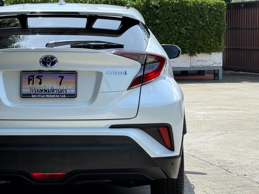 2019 TOYOTA CHR HV MID รถมือเดียว สภาพป้ายแดง เลขไมล์ 58,000 กม รถเข้าศูนย์ทุกระยะ ไม่เคยมีอุบัติเหตุครับ 8