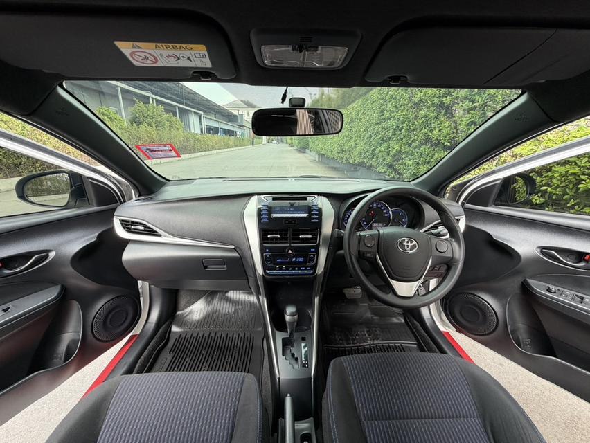 รหัสรถ AP3658 TOYOTA YARIS 1.2 รุ่น E ปี19 สีขาว รูปที่ 6