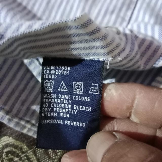 เสื้อเชิ้ตแขนยาว Tommy Hilfiger size L