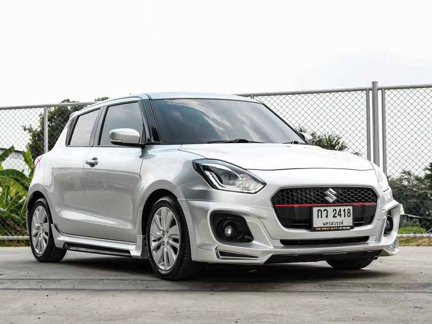 SUZUKI SWIFT 1.2L GLX CVT ปี 2019  โฉม ปี18-ปัจจุบัน เครื่องเบนชิน สีเทา เกียร์ AUTO ไมล์เพียง 107,863 km. 3