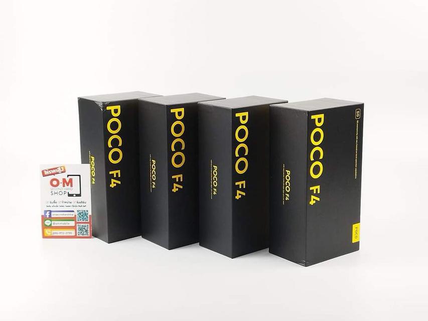 ขาย/แลก Poco F4 5G 8/256GB ศูนย์ไทย สภาพสวยมาก แท้ ครบกล่อง เพียง 9,900 บาท 1