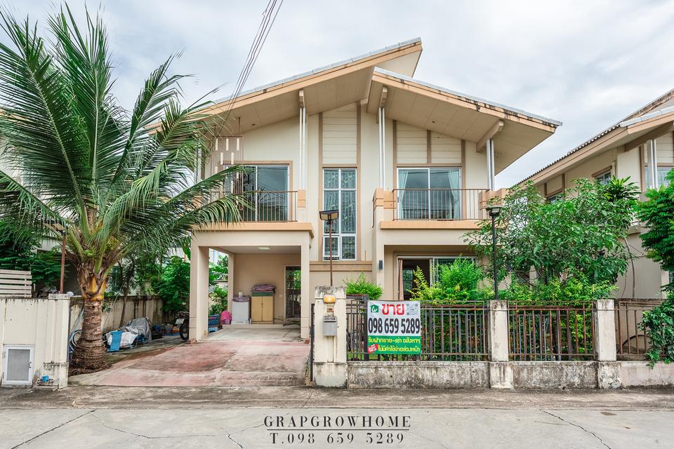 ขายบ้านเดี่ยวใกล้สนามบิน พื้นที่เยอะ 56.2 ตร.ว. พร้อมอยู่ ถูกที่สุดในโครงการพฤกษา ปูริแสนแก้ว กิ่งแก้ว 37 เดินทางสะดวก เงียบสงบ ปลอดภัย