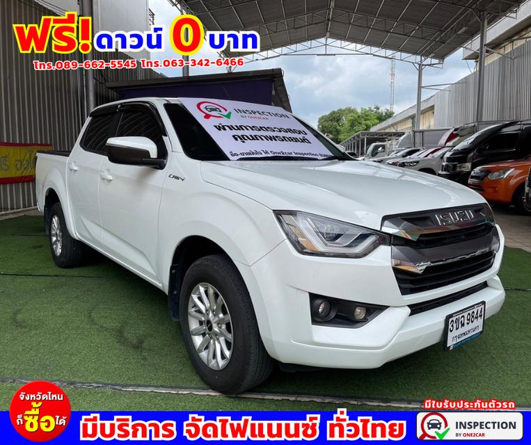 💢#ปี2022 Isuzu D-Max 1.9 CAB-4 L DA ไมล์แท้ 47,xxx กม. รับประกันศูนย์ ถึง ปี2025 เกียร์ออโต้ 3