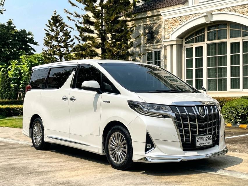 ปี 2020 TOYOTA ALPHARD 2.5 HYBRID X มือเดียว เช็คศูนย์ตลอด ไมล์แท้