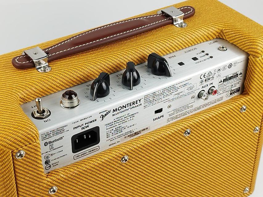 ขาย/แลก Fender Monterey Tweed Bluetooth Speaker ศูนย์ไทย สภาพใหม่มาก แท้ ครบยกกล่อง เพียง 6,990 บาท  2