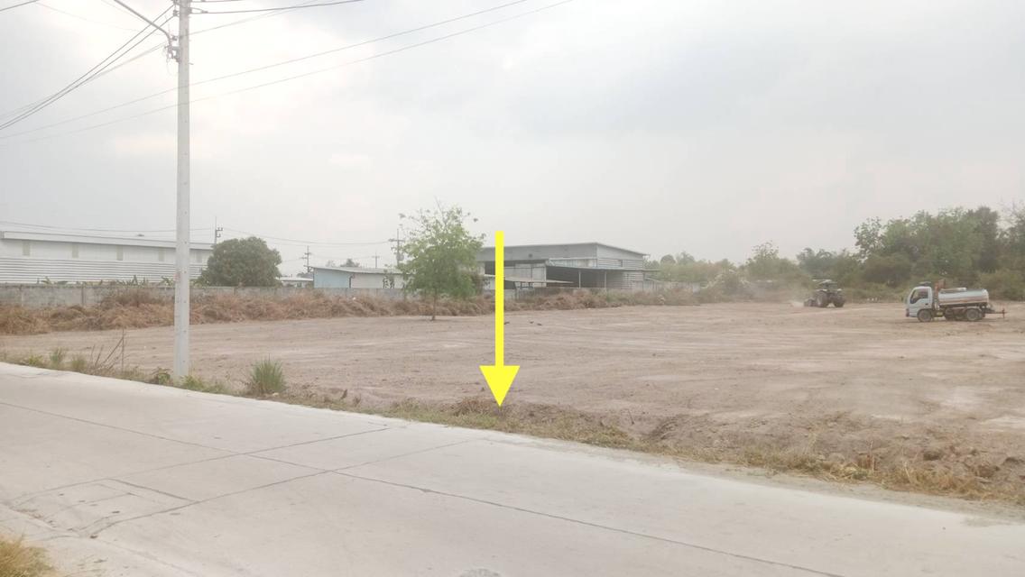 ขายที่ดินเปล่าเนื้อที่ 4ไร่ ขนาด 55x110เมตร ตำบลมาบไผ่ บ้านบึง ชลบุรี ผังเมือง EEC สีเหลืองอ่อนใกล้สำนักงาน 1