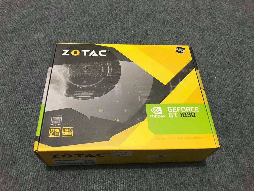 2GB GDDR5 GT1030 ZOTAC ZT-P1030 ยังไม่ได้แกะ advice 3ปี 2