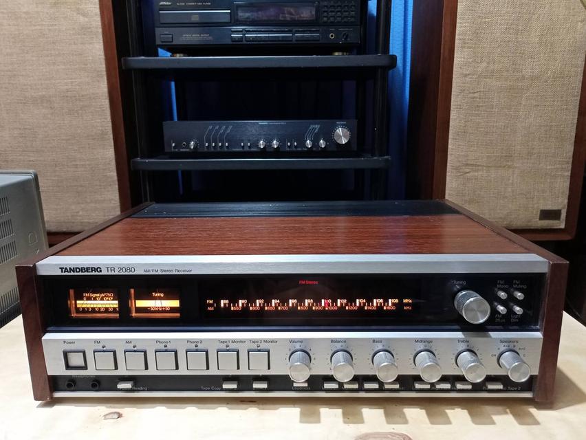 ขายรุ่นใหญ่สุดๆ Monster Stereo FM/AM Receiver / Amplifier TANDBERG TR-2080 รูปที่ 3