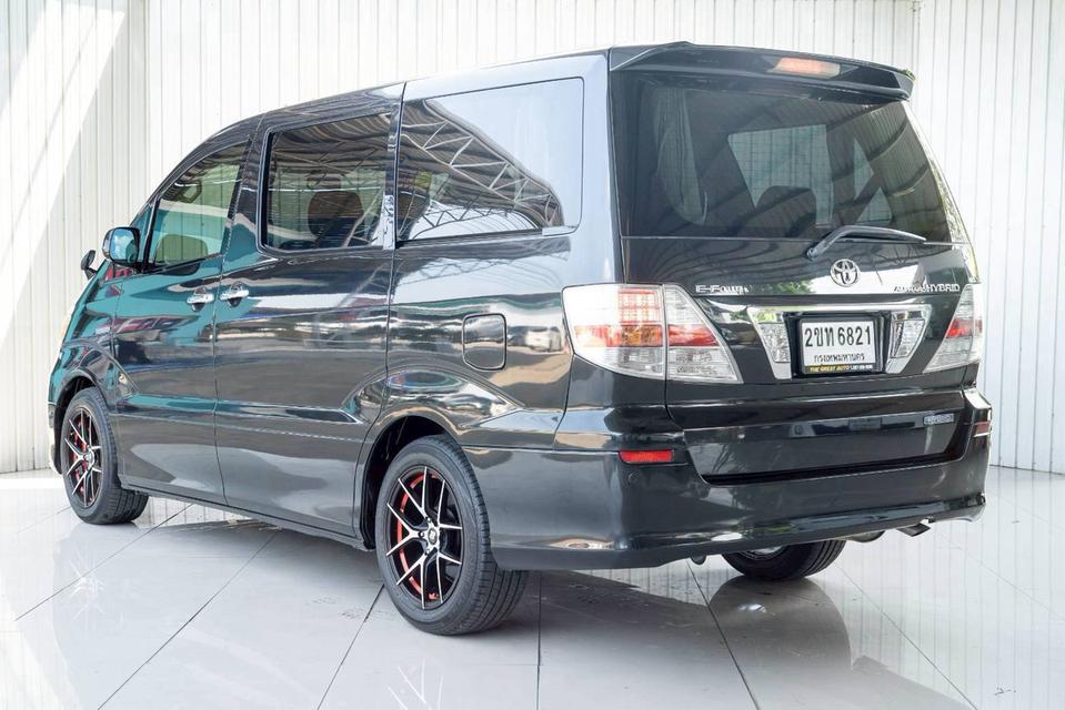 #TOYOTA ALPHARD, 2.4 HYBRID ปี 2007 สีดำ เกียร์A/T โฉม ปี02-15รถสภาพสวยมากทั้งภายนอกและภายใน รถสวยสีบาง แบตไฮบริดเปลี่ยนแล้ว น็อตไม่ขยับ รูปย่อยที่ 4