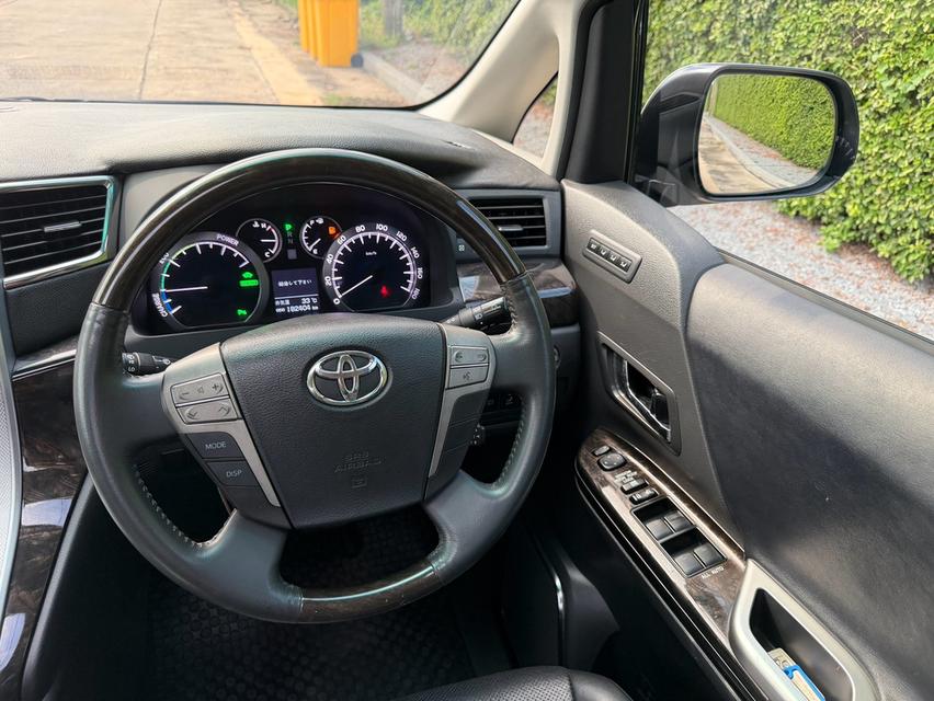 2014 TOYOTA VELLFIRE 2.4 Hybrid E-Four ZG EDITION รุ่นท็อป (สีขาว) รูปที่ 15