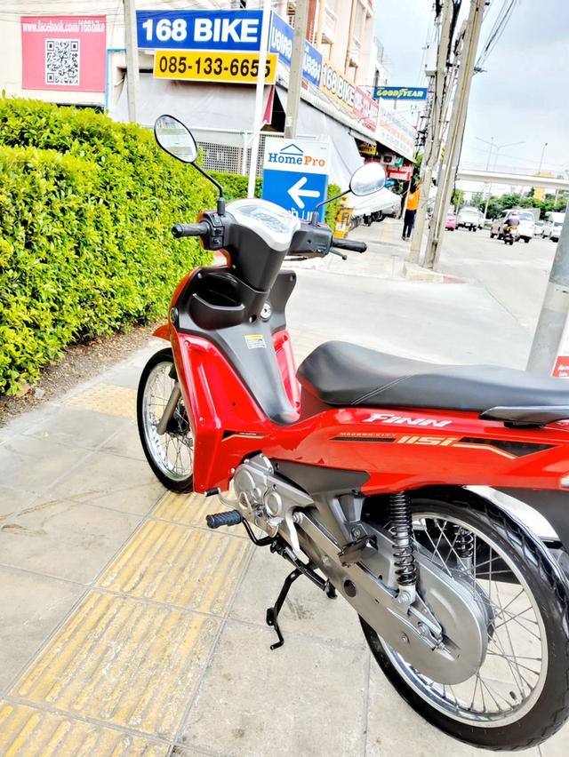 Yamaha FiNN 115 สตาร์ทมือ ปี2020 สภาพเกรดA 10594 km เอกสารพร้อมโอน 4