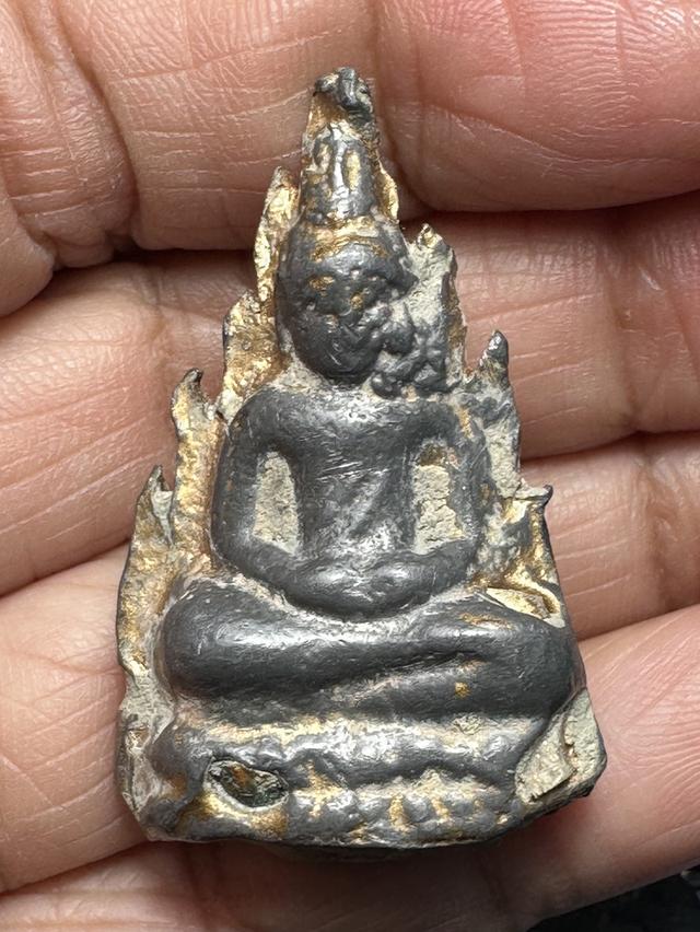 พระพุทธสมาธิเพชร หลวงพ่อดำ วัดกุฎี จ.ปราจีนบุรี ฝังเขี้ยวหมาป่า ช่วงปี 2432-2442 รูปที่ 6